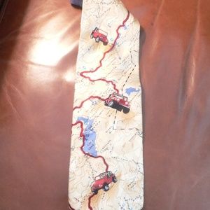 VINTAGE JEEP RUBICON TRAIL TIE